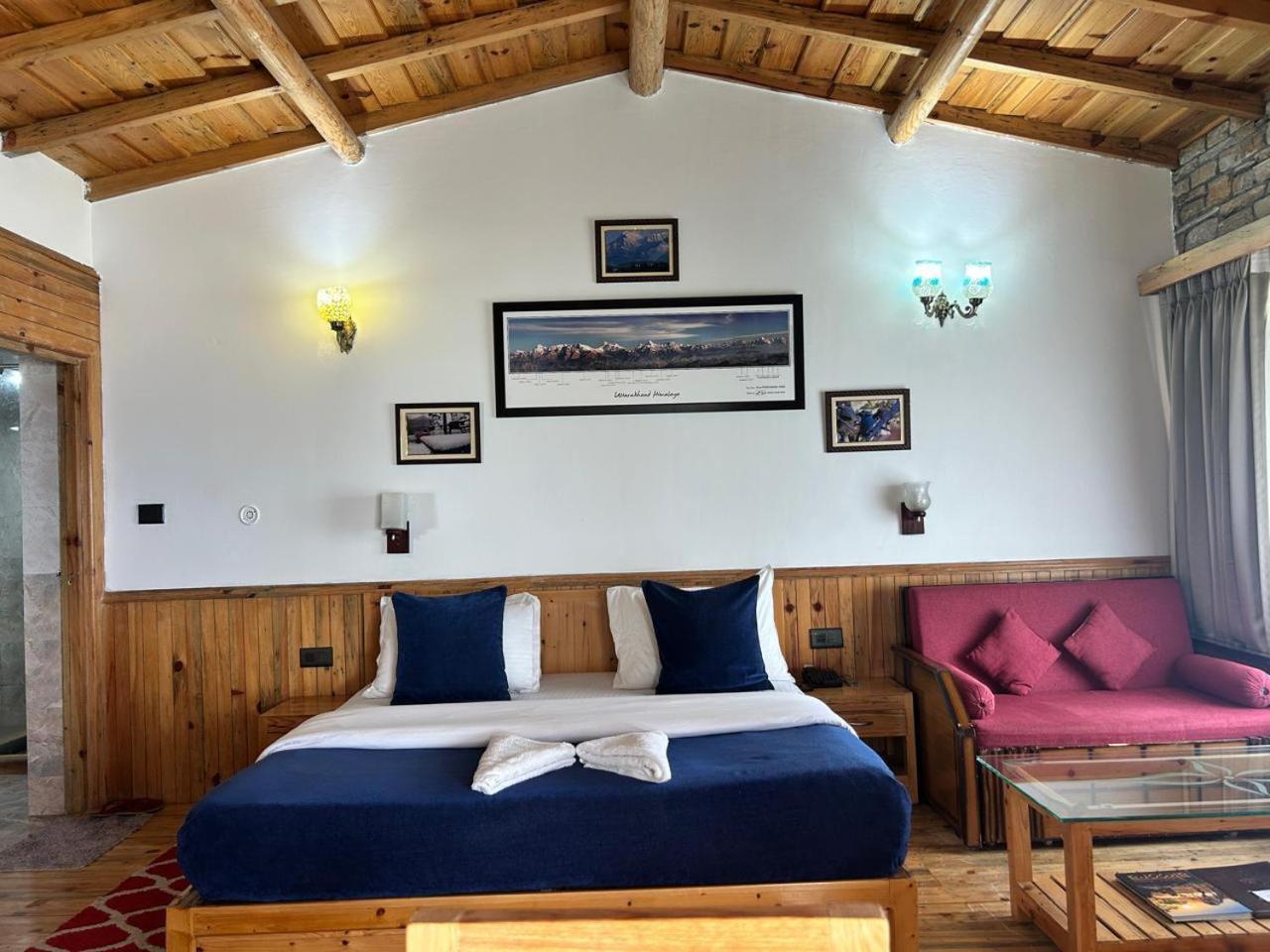 Kasar Himalaya Holiday Resort, Binsar Rd Almora Buitenkant foto